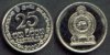 Sri Lanka 25 cent coin - 2004 link