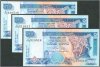 Sri Lanka 50 Rupee -2001 : 3 notes in sequence - Sri Lanka Banknotes in sequence