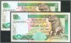 Sri Lanka 10 Rupee - 2005 : 2 notes in sequence - 