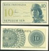 Banknote-1964 Indonesia 10 Sen Banknote