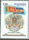 Mint Stamp-50th Anniv of Sri Lankan Army