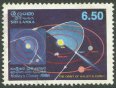Used Stamp-Appearance of Halleys Comet - Comets orbit