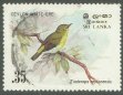 Used Stamp-Birds (2nd series) - Large Sri Lanka White Eye