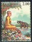 Mint Stamp-Vesak Festival - Dantika and elephant
